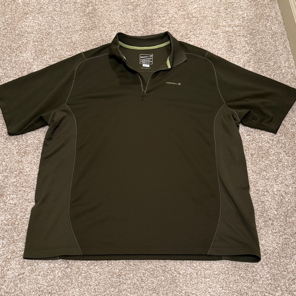 Merrell Men’s UPF 50 Opti-Wick Polo Size XXL